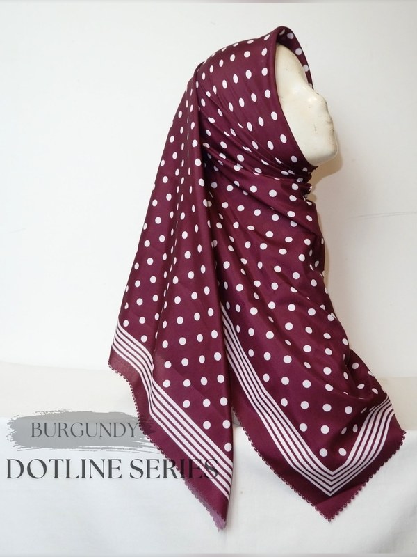 Burgundy Dotline